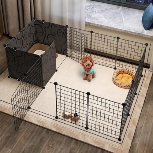 犬 小屋 ゲージ 格子 組み立て式 ゲート 大型犬 サークル ペット 扉 Amazon | Dinah Alsop ペットフェンス 中大型犬用— ペットケージ